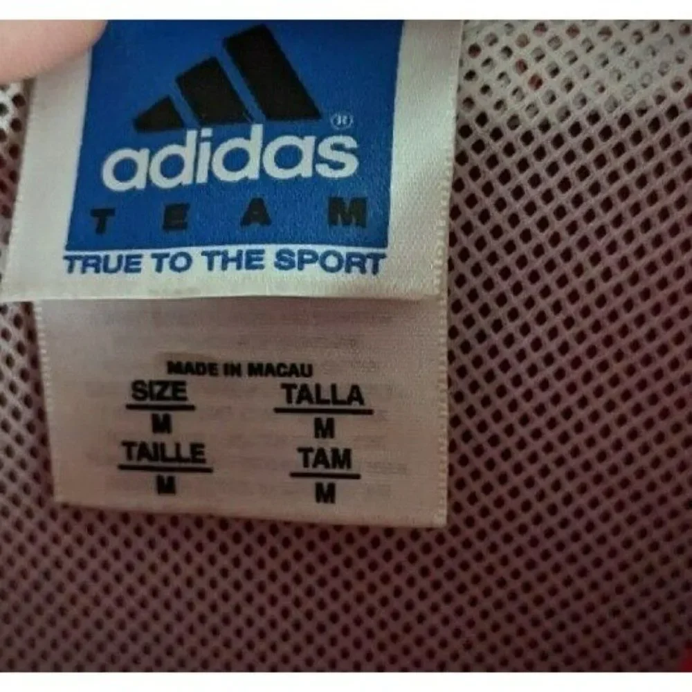* Adidas Mens Miami Redhawks Field Hockey Red Track Suit Size Medium